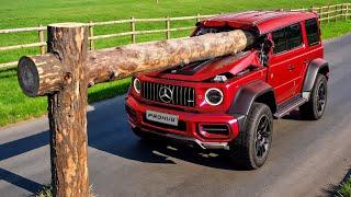 Cars vs DANGEROUS LOG TRAP | BeamNG.drive Extreme Crash Test in Total Destruction 4K