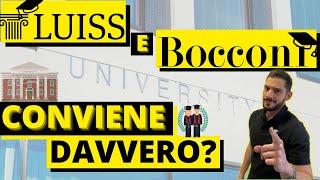 Luiss e Bocconi, conviene davvero studiare presso queste università?