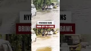 Hyderabad Rains Bring City to a Standstill