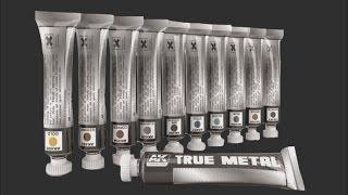 AK True Metal Paints Scale Model Tool Review