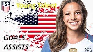 Mallory Pugh | Young Talent | Goals & Assists USWNT