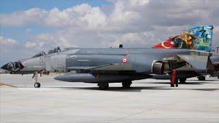 Turkish F-4 Phantoms participate in readiness exercises in Italy