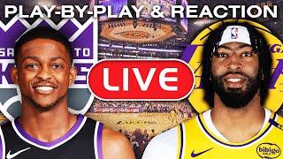 Los Angeles Lakers vs Sacramento Kings LIVE Play-By-Play & Reaction