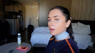 She won’t stop yapping.... a flight attendant vlog