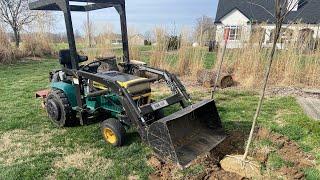 Yard man 999 Garden tractor Landscaping