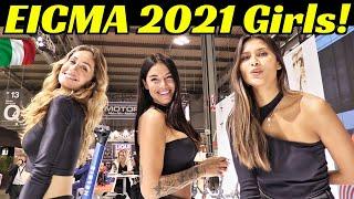 EICMA 2021 Milano, Italy - Girls, Girls, Girls!!! (Ragazze) - Worldwide Motorcycle Exhibition