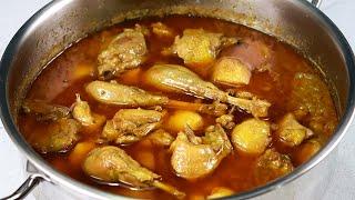 Murgir Jhol | Chicken Potato Curry | Desi Chicken Curry Recipe | Chicken Curry With Potatoes