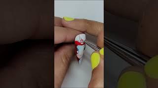 CARTOON NAILS! Beginner nail art! #nails #easynailart #nailart