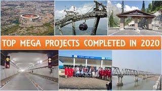 Top 10 megaprojects completed in 2020 l Megaprojects in india l Atal tunnel l Papa Construction