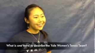 Getting to know the Yale Women's Tennis Team: Amber Li