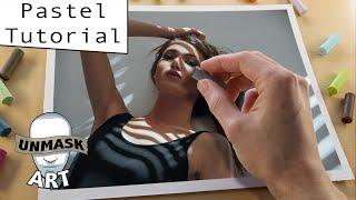 Light Portrait Pastel Tutorial Part 1