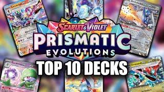 Top 10 Best Pokemon TCG Decks Prismatic Evolutions (With Decklists)