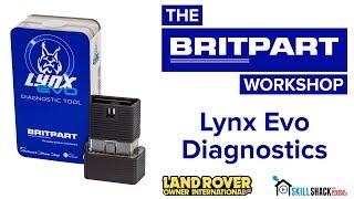 How to use and fault find with the Britpart Lynx Evo diagnostics kit on your Land Rover