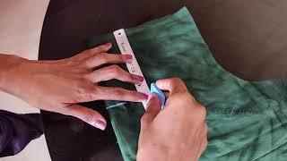 Latest Model Churidar Top Cutting Simple Method Part - 1