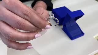 Tacori HT2572 1.5OV8X6 Petite Crescent Engagement Ring (Massoyan Jewelers) - MassoyanJewelers.com