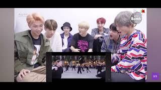 Bts reaction to EST CREW run cover