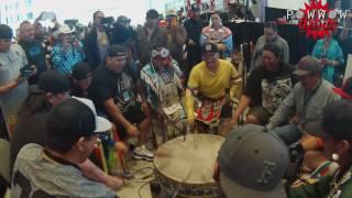 Young Bear Singers Sunday Contest @ Manitou Ahbee Powwow 2016