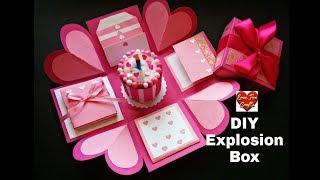 Explosion Box Tutorial | Birthday Box | How to Make Explosion Box