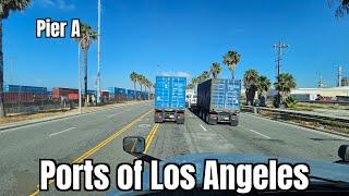 Driving in the Ports of Los Angeles