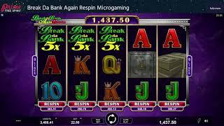 Break Da Bank Again Respin Microgaming Online Slot review