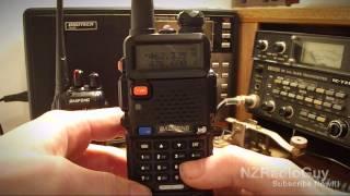 How to program Frequencies into Channels on a Baofeng UV-5R