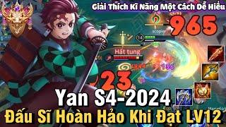 Yan S4-2024 Liên Quân Mobile | Cách Chơi, Combo, Lên Đồ, Phù Hiệu, Bảng Ngọc Cho Yan S4 2024 Đi Rừng