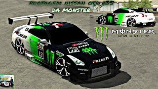 PLOTAGEM PARA GTR R35 DA MONSTER ENERGY. (car parking multiplayer)