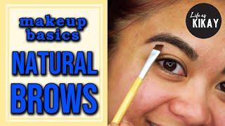 How To Fill in Your Eyebrows with Eyeshadow for Beginners (Makeup for Beginners Episode 2)