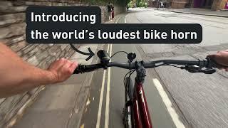 dB140. The world's loudest bike horn.