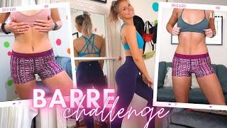 I took 30 barre workouts and this is what happened...