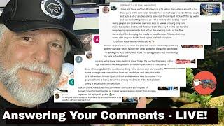 From Aquarium Filtration, to pH, to Unexplained Fish Death - *YOUR COMMENTS* - answered *LIVE!*