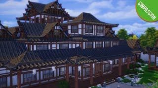 Asian Palace│CC│The Sims 4│Speed Build│SIMPASSION