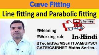 Curve Fitting in Hindi