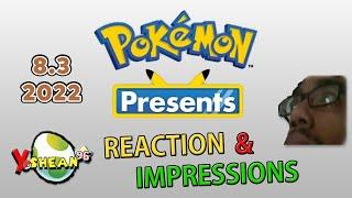 (BLIND REACTION) Pokemon Presents 8.3.22 | #Yoshean96 #RhettMaster96