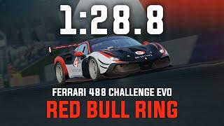 Red Bull Ring 1:28.8 - Ferrari 488 Challenge EVO - GO Setups | ACC 1.10.1