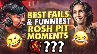 BIGGEST Fails & Funniest Rosh Pit Moments in Dota 2 History