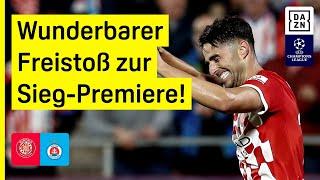 Historisch! Girona holt ersten Sieg: FC Girona - Slovan Bratislava | UEFA Champions League | DAZN