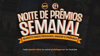 Noite de Prêmios: LIVE SEMANAL! | Ganhe mensalidades gratuitas para assistir filmes e séries. 23/11