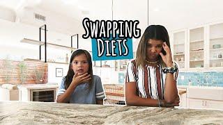 SWAPPiNG DiETS with my LiTTLE SiSTER!
