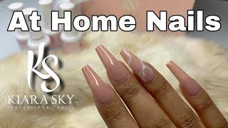 Easy DIY Fake Nails | No Experience Needed | Kiara Sky Gelly Tips