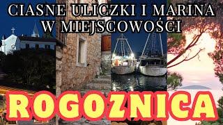 TIGHT STREETS AND MARINA IN ROGOZNICA - CROATIA  #rogoznica #dalmatia