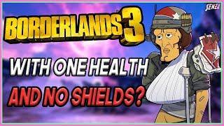 Can You Beat Borderlands 3 With ONE Health and NO Shields?