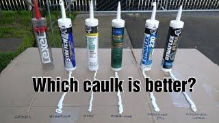 Caulking 101 | Caulking tips. What you use matters!