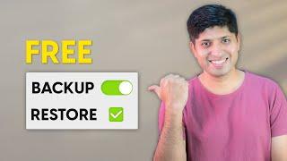 How to Take Backup Of Website For Free | How to Restore Website For Free | cPanel Backup & Restore