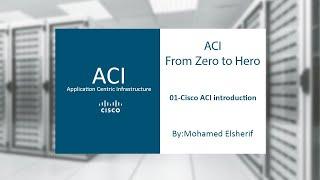 1 Cisco ACI introduction