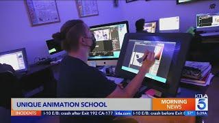 Animation school helps students with autism train for Hollywood careers