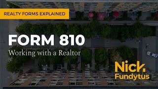 Form 810: Working with a Realtor