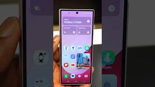 Galaxy Z Fold 6: Bigger outer Screen and Slimmer. #shorts