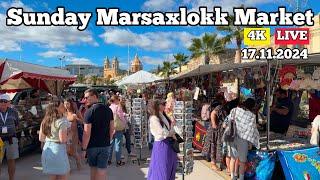 This is the most famous market in Malta, Marsaxlokk on a Sunday