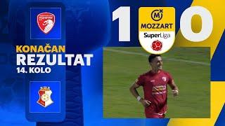 Mozzart Bet Super liga 2024/25 - 14.Kolo: RADNIČKI 1923 – NAPREDAK 1:0 (0:0)